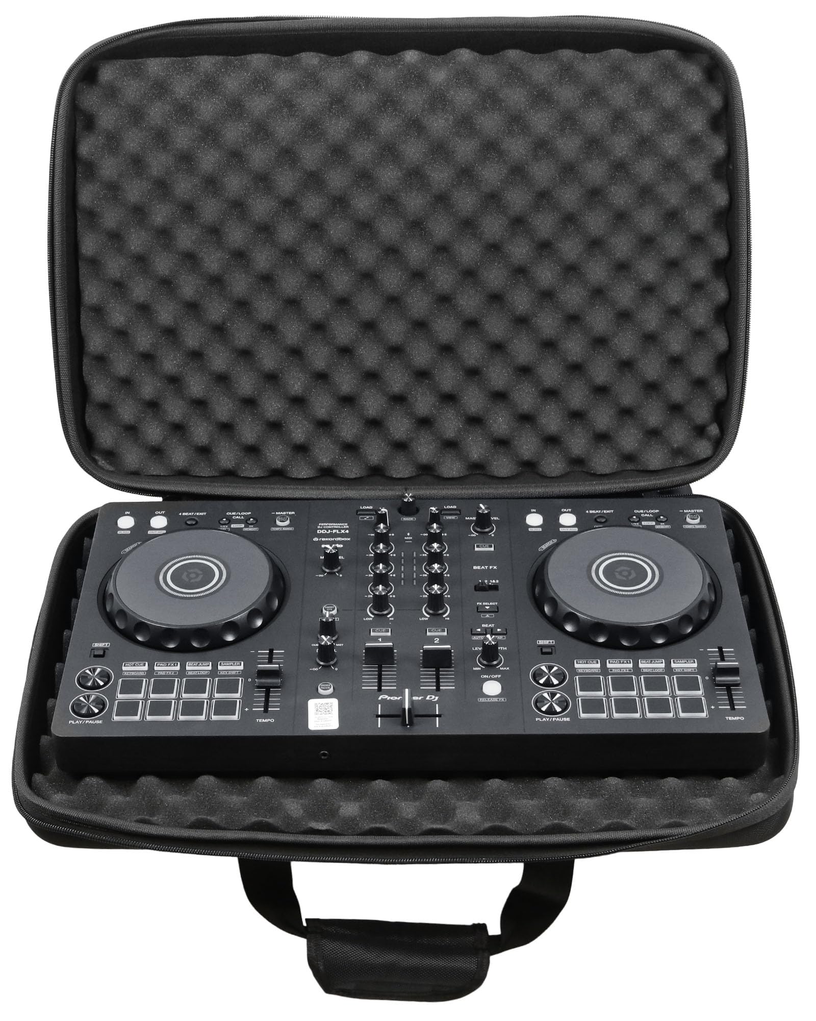 Gearlux DJ Controller Case for Pioneer DDJ-FLX4 - Black