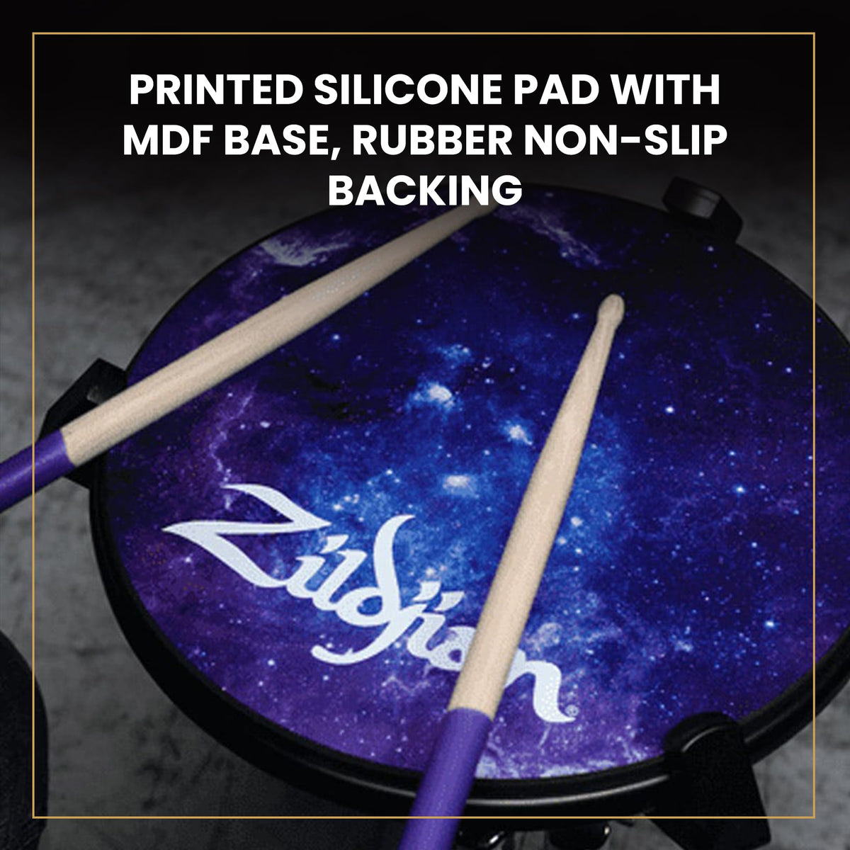 Zildjian ZXPPGAL06 Galaxy Practice Pad - 6 Inch
