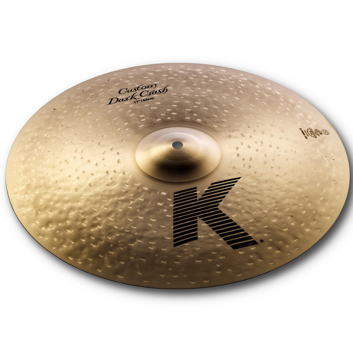Zildjian K0952 17" K Custom Dark Crash Cymbal w/ Drumstick Bag