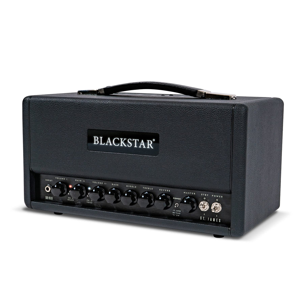 Blackstar St. James 50-Watt 6L6 Tube Guitar Amplifier Head w/ Instrument Cable