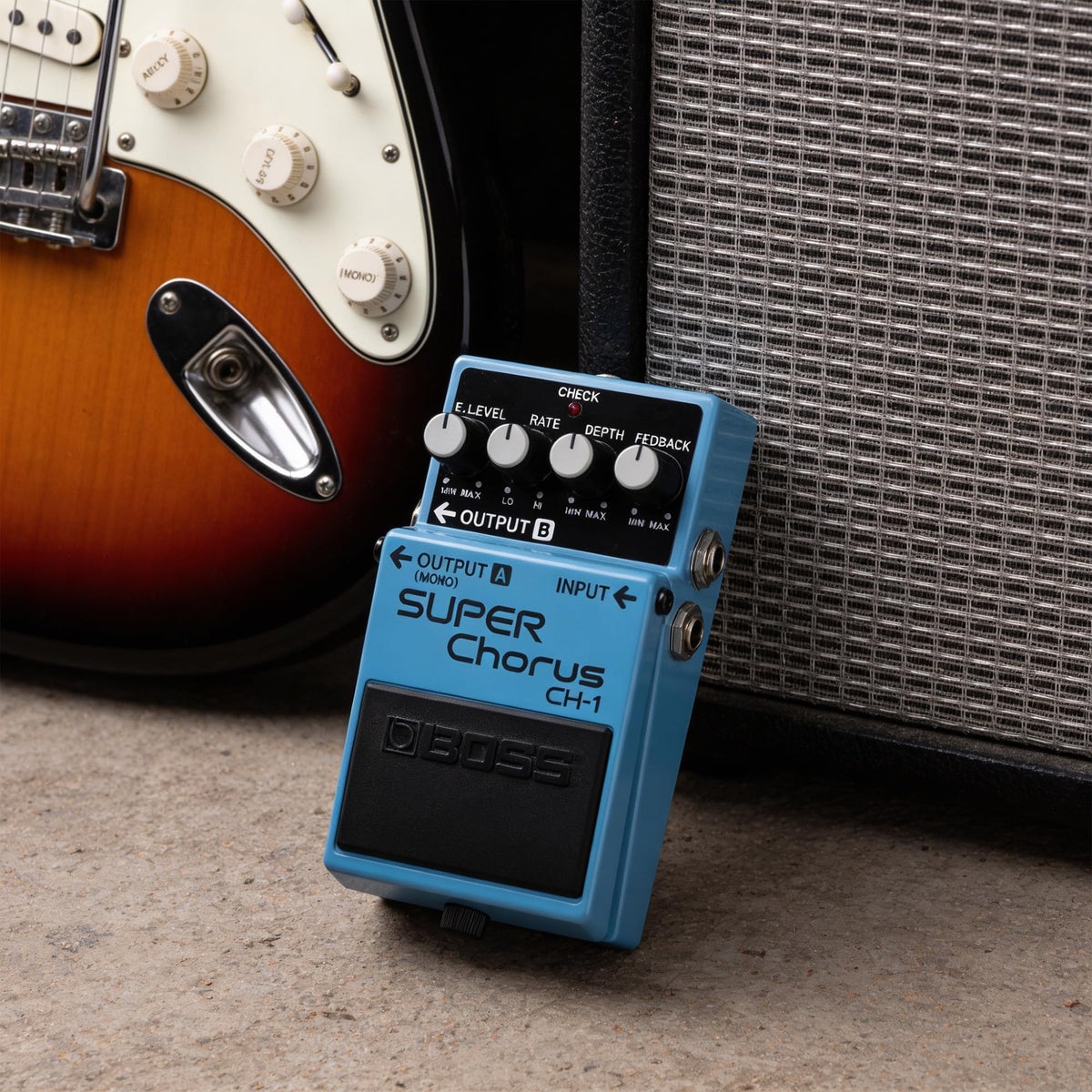 Boss CH-1 Super Chorus w/ Power Supply