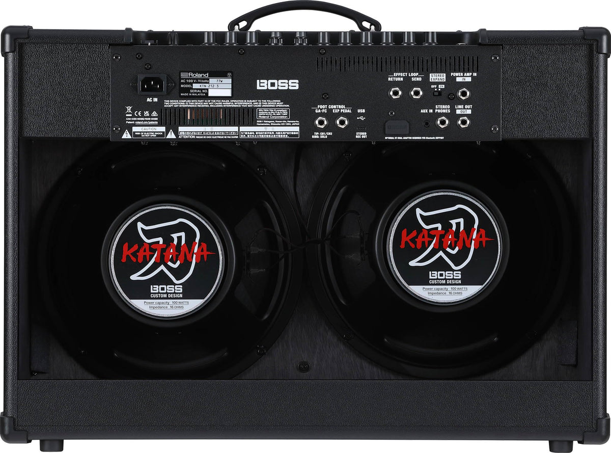 Boss Katana-100/212 Gen 3 100-Watt 2x12-Inch Guitar Combo Amplifier w/ Instrument Cable