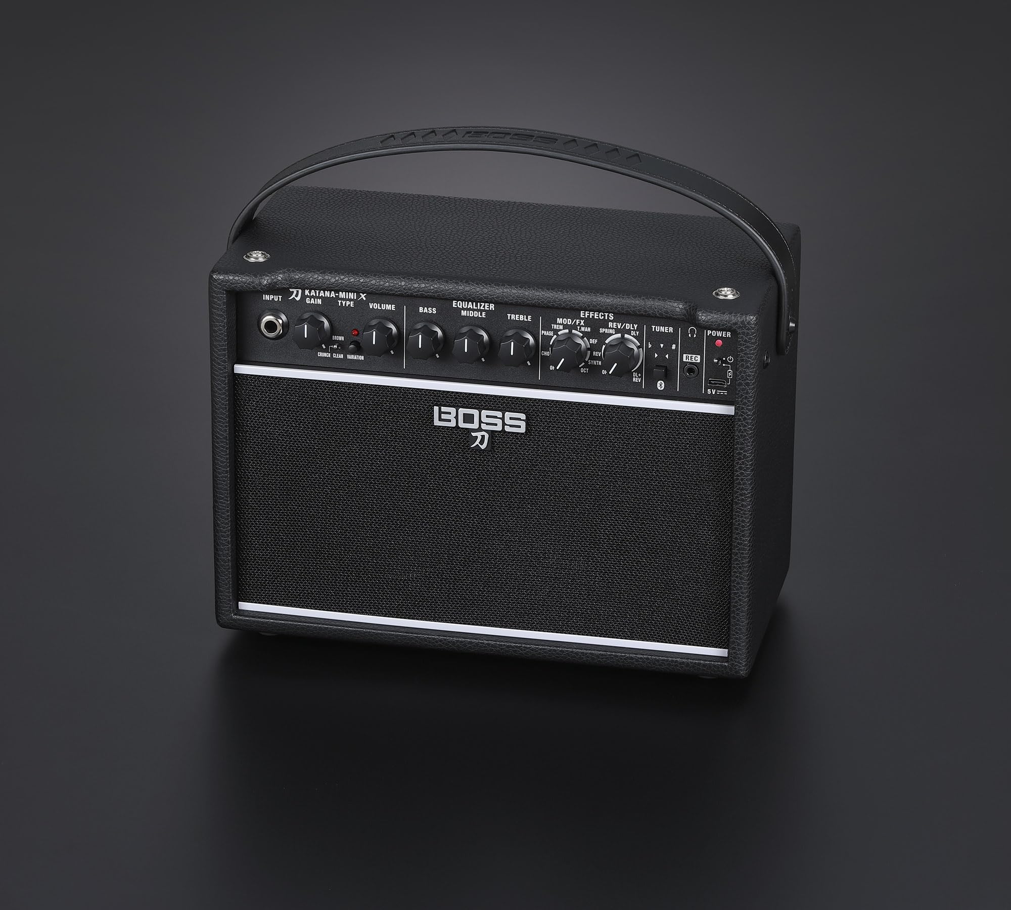 Boss Katana-Mini X 10-Watt 1x5-Inch Portable Guitar Amplifier w/ Instrument Cable