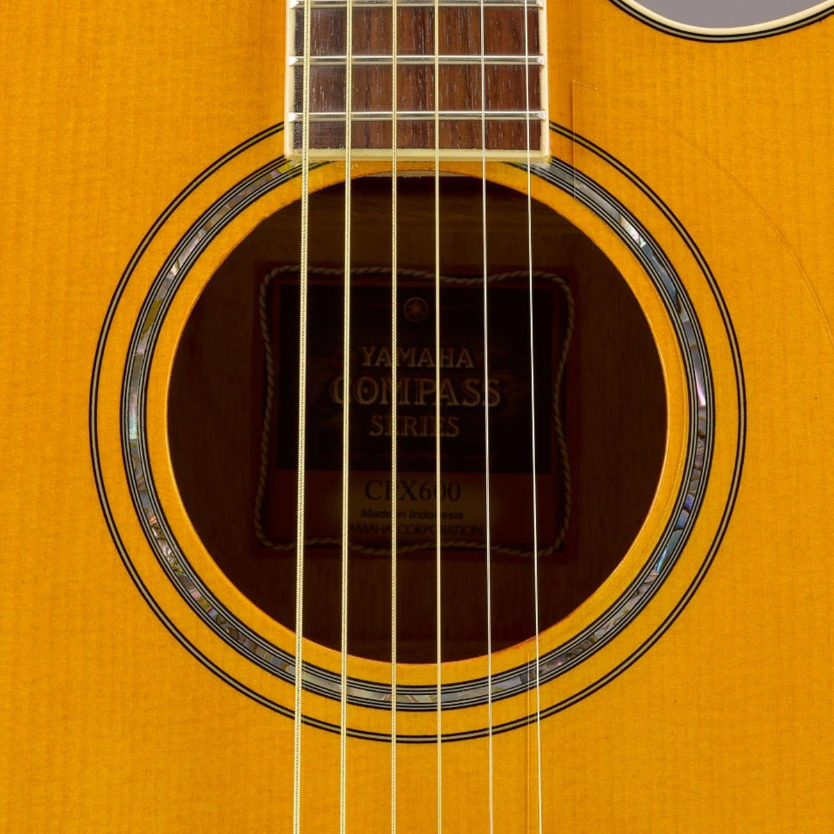 Yamaha CPX600 Acoustic-Electric Guitar - Vintage Tint