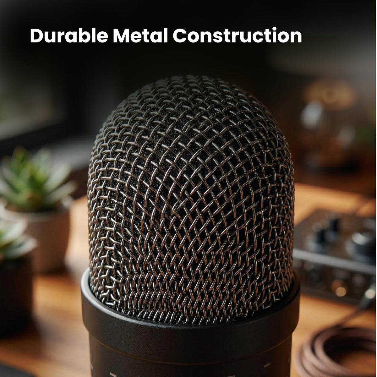 Gearlux USB Condenser Microphone with Stand