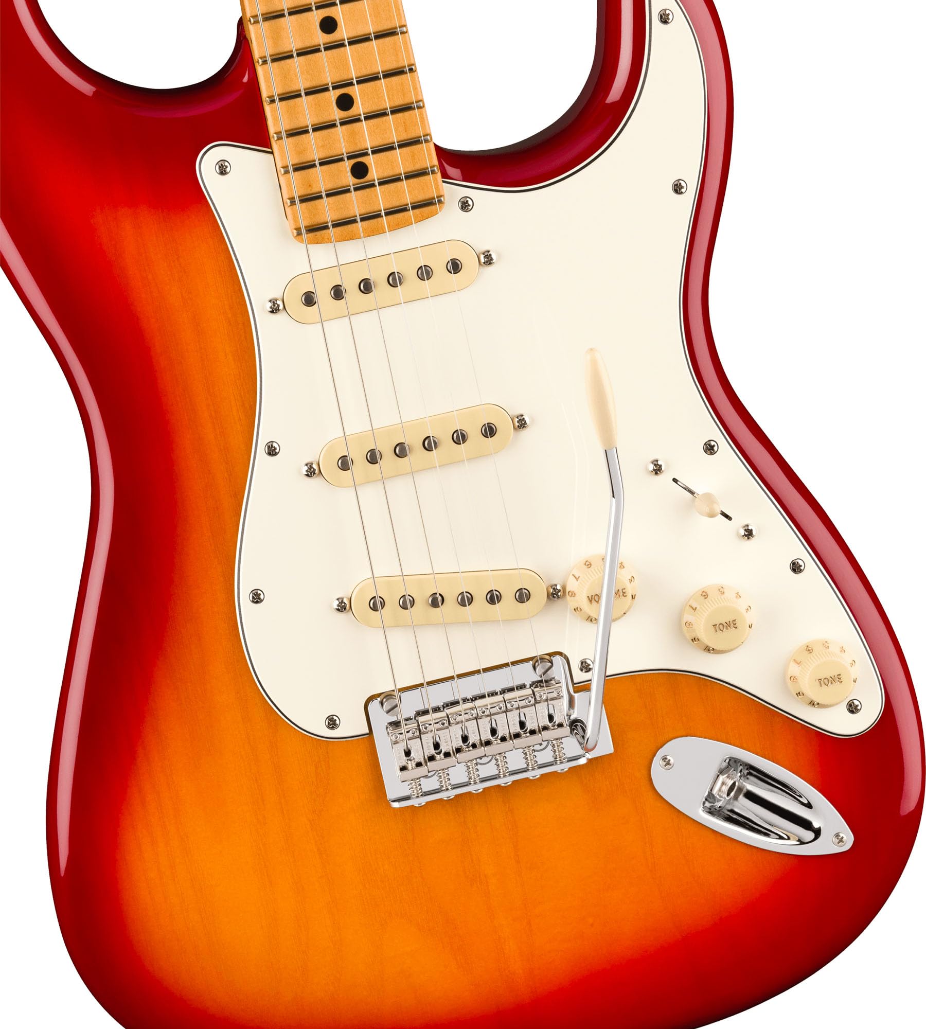 Fender Player II Stratocaster - Aged Cherry Burst w/ Cleaning Kit