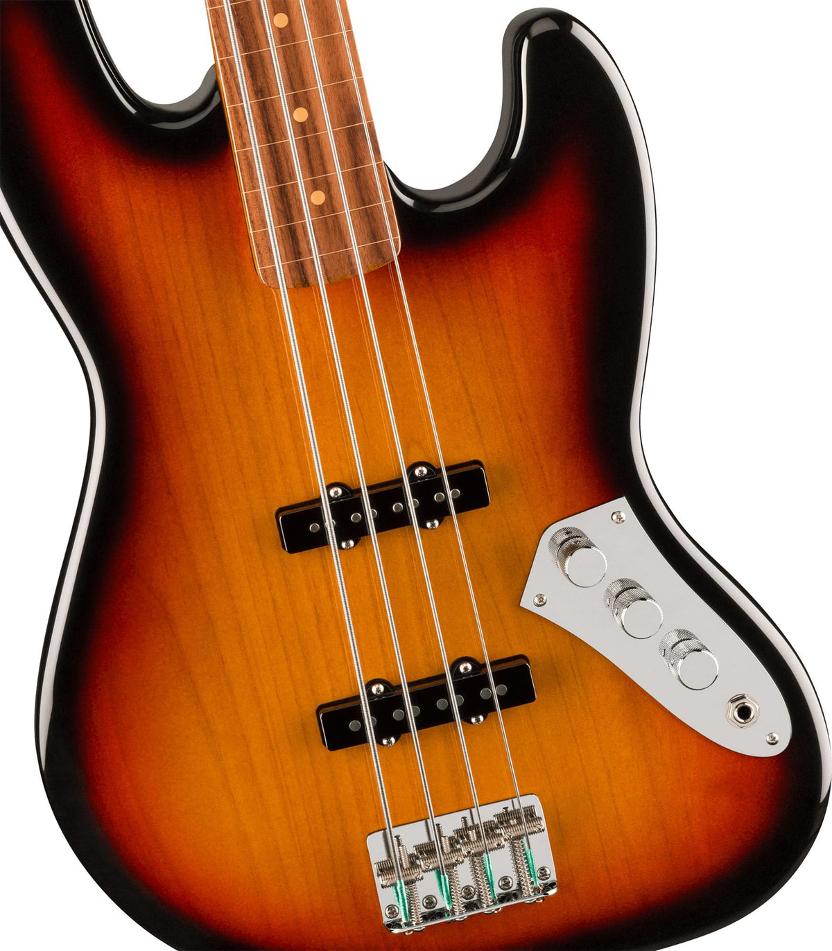 Fender Jaco Pastorius Jazz Bass - 3-Color Sunburst w/ Deluxe Hard Case