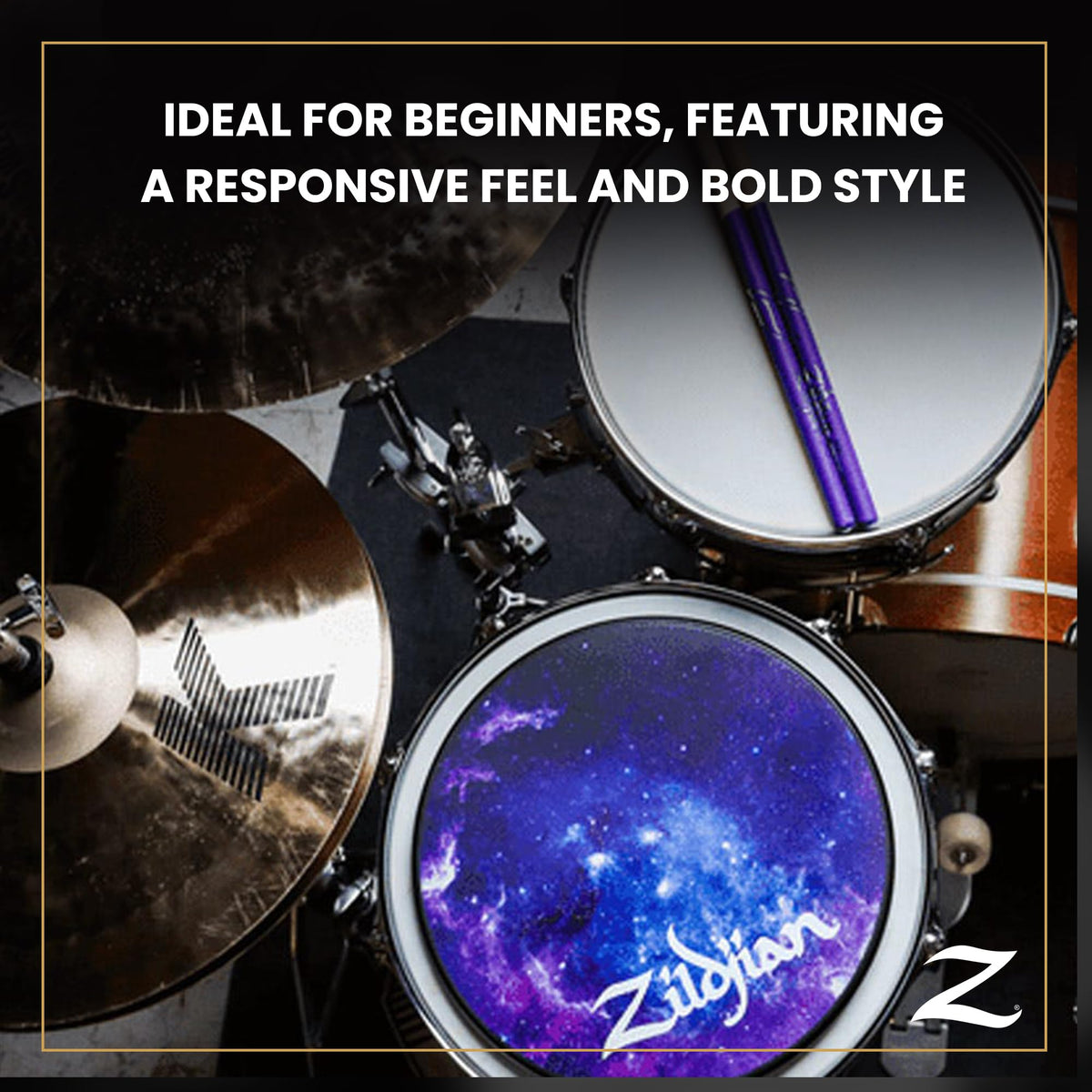 Zildjian ZXPPGAL06 Galaxy Practice Pad - 6 Inch