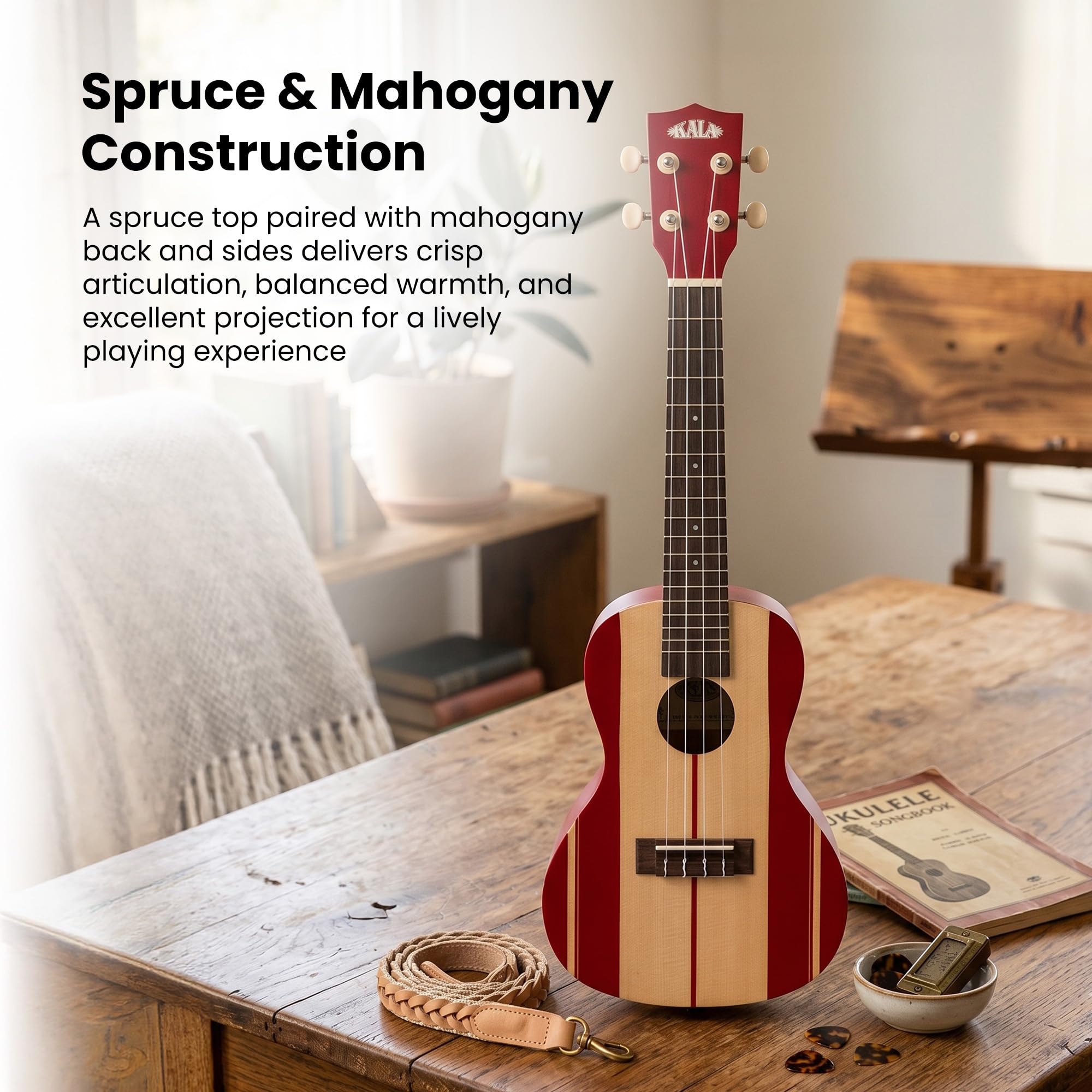 Kala KA-SURF-SURFSUP Surf's Up Concert Ukulele
