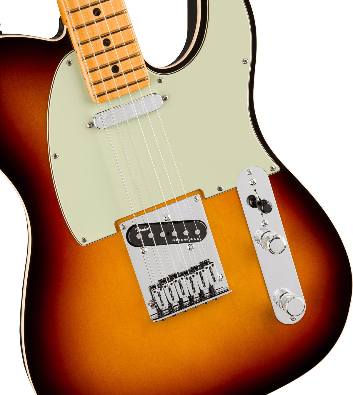 Fender American Ultra Telecaster, Maple - Ultraburst w/ Cleaning Kit