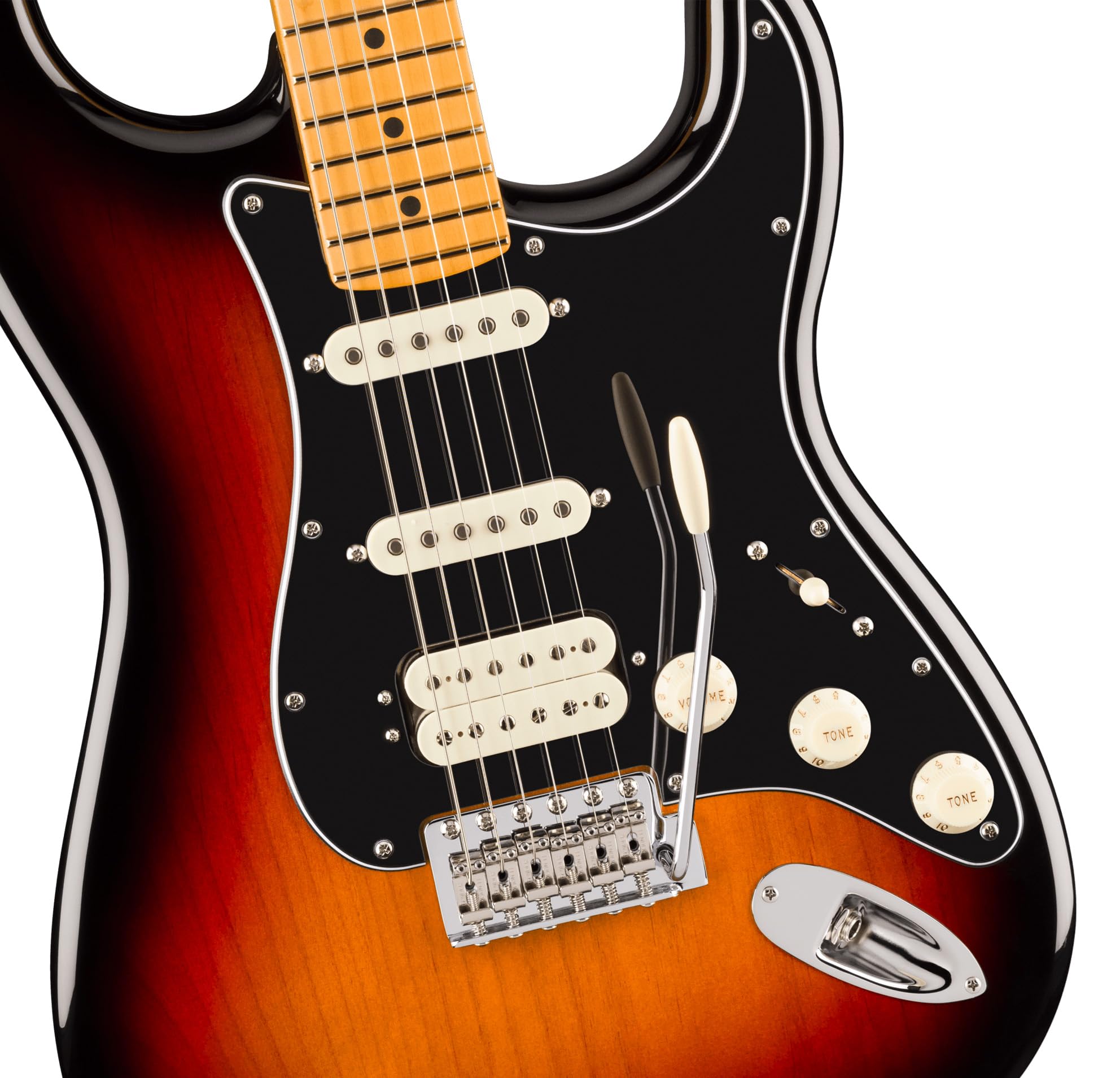 Fender American Professional Classic Stratocaster HSS - 3-Color Sunburst w/ Cleaning Kit