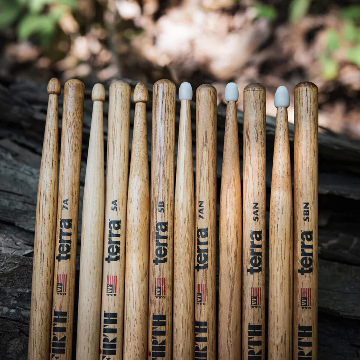 Vic Firth American Classic 5BT Terra Series Drumsticks - 6 Pack