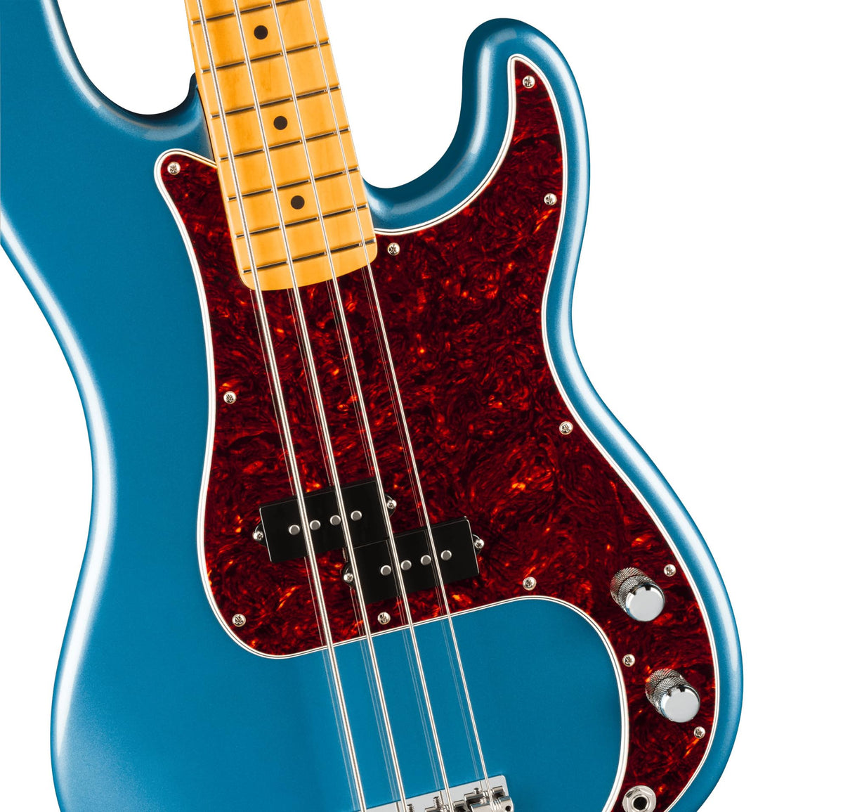 Fender American Professional Classic Precision Bass - Faded Lake Placid Blue w/ Cleaning Kit