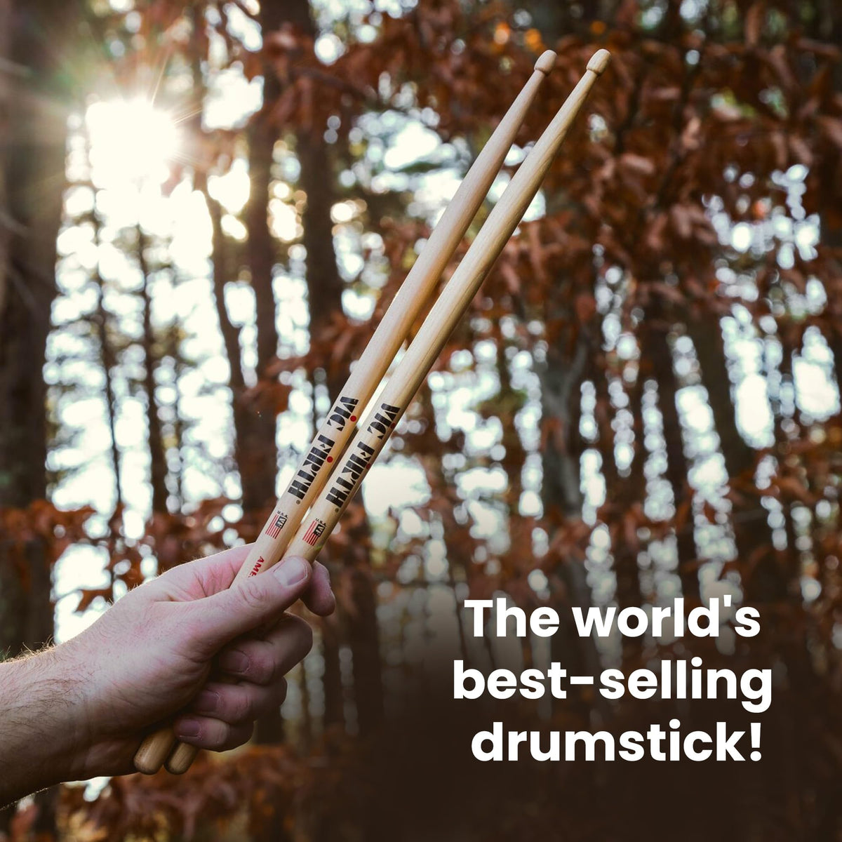 Vic Firth American Classic 5A Drumsticks - 3 Pack