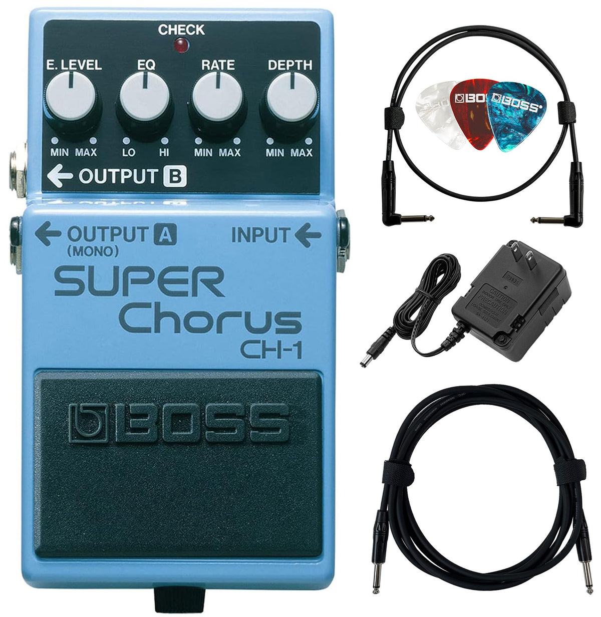 Boss CH-1 Super Chorus w/ Power Supply