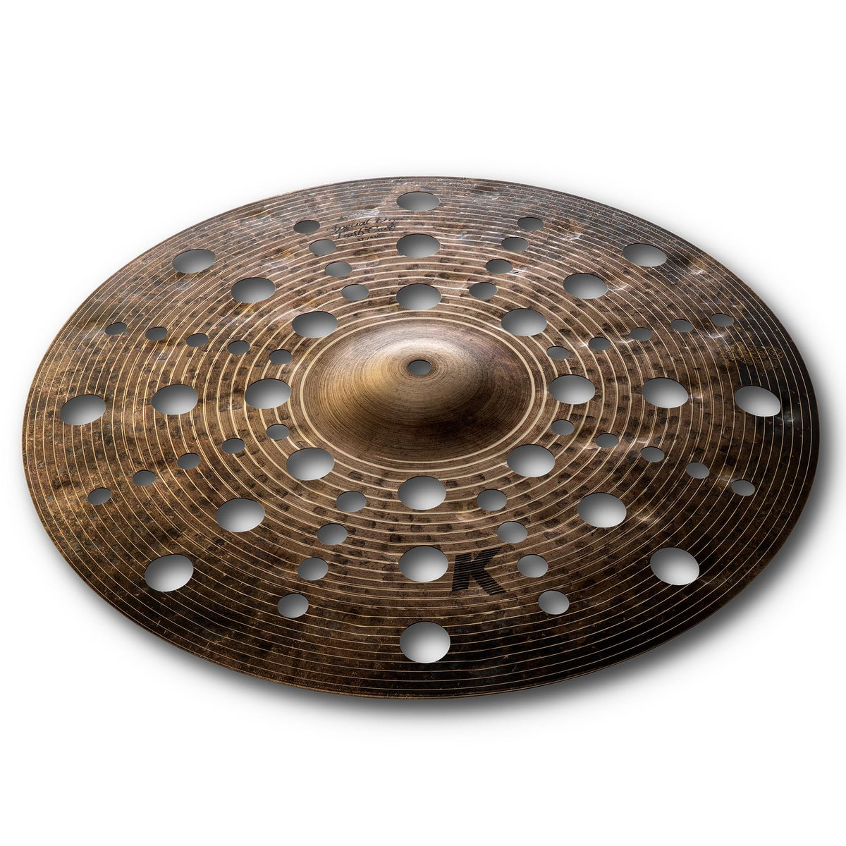 Zildjian K1418 17" K Custom Special Dry Trash Crash Cymbal w/ Drumstick Bag