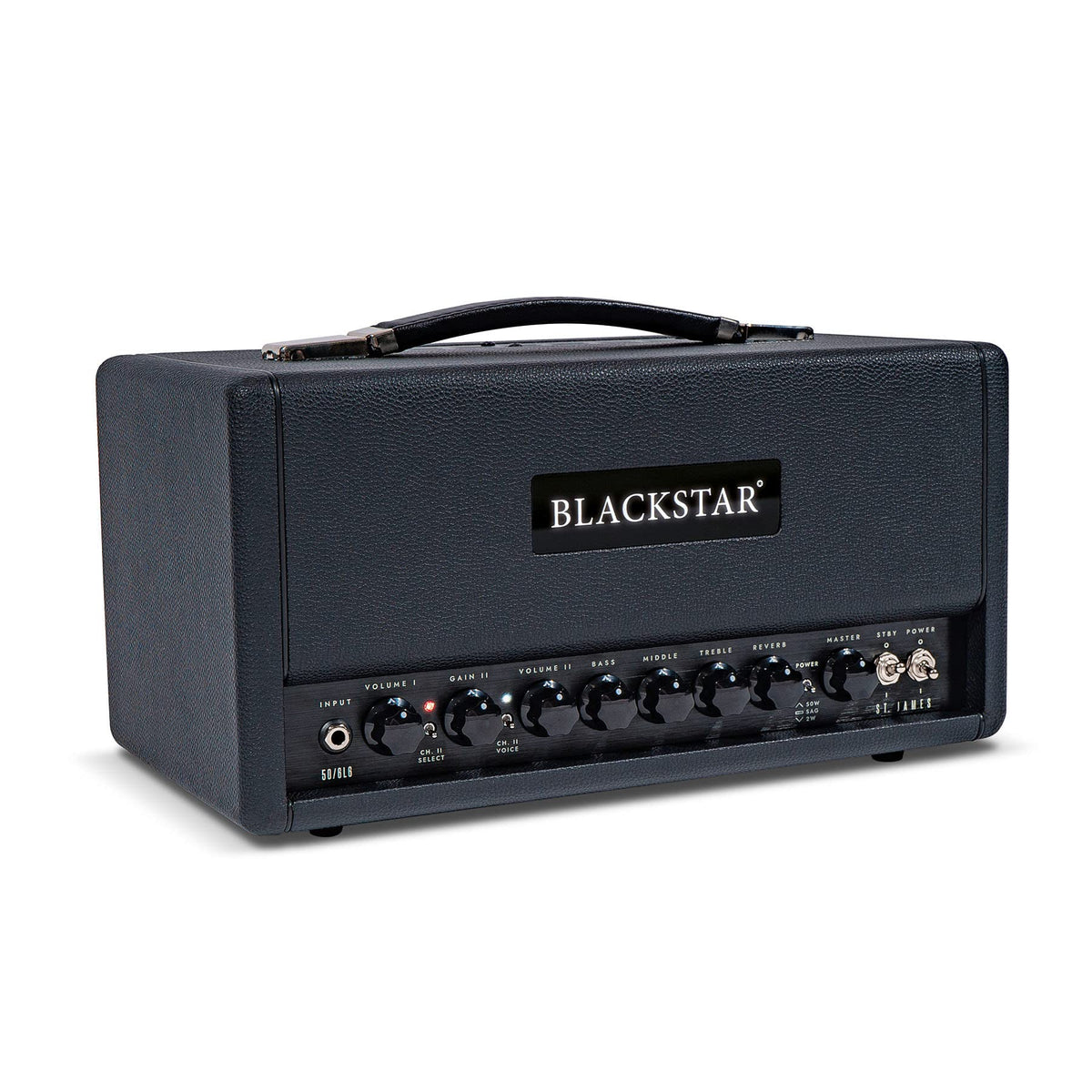 Blackstar St. James 50-Watt 6L6 Tube Guitar Amplifier Head w/ Instrument Cable