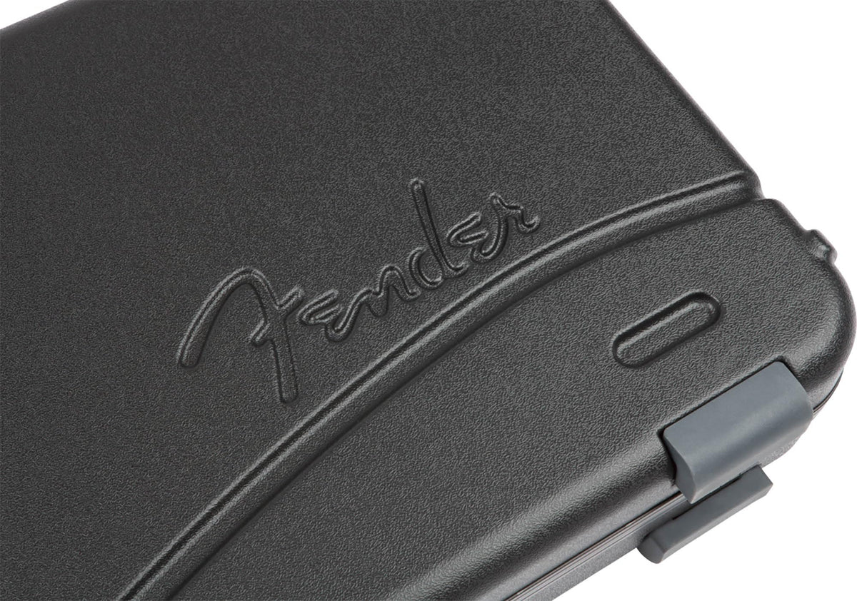Fender Deluxe Molded Stratocaster-Telecaster Case - Black w/ Strap