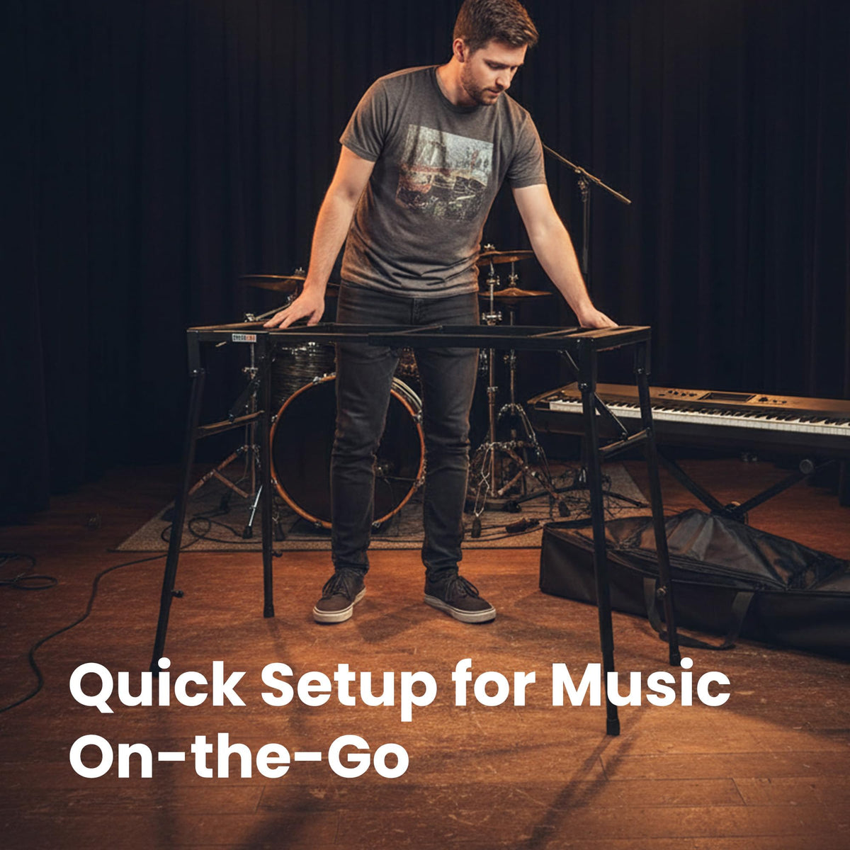 Gearlux Adjustable Multi-Purpose Mixer/Keyboard Stand