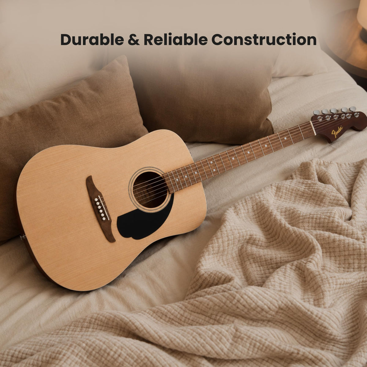Fender California Redondo Dreadnought Acoustic Guitar - Natural