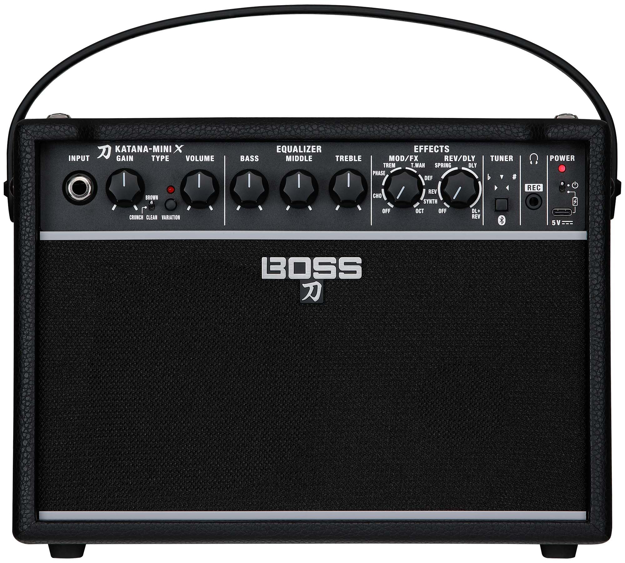 Boss Katana-Mini X 10-Watt 1x5-Inch Portable Guitar Amplifier w/ Instrument Cable