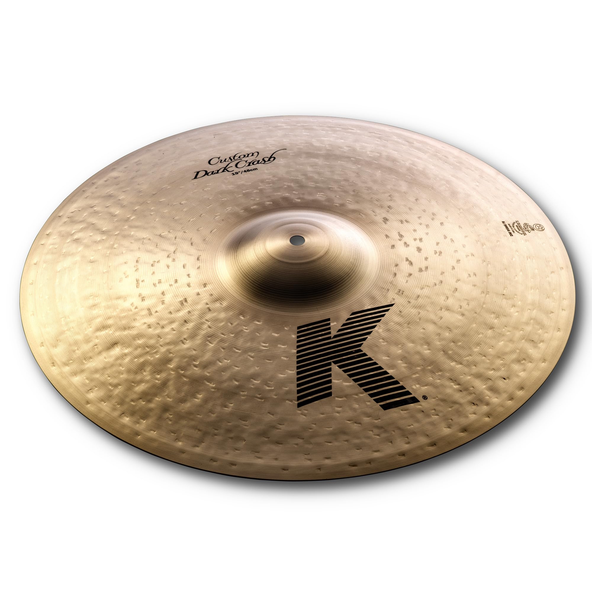 Zildjian K0978 19" K Custom Dark Crash Cymbal w/ Drumstick Bag