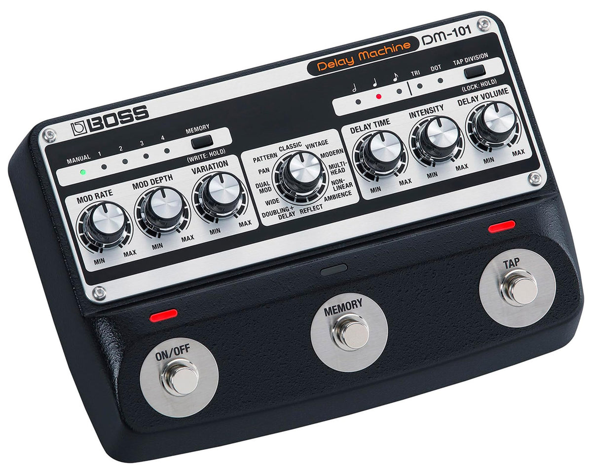 Boss DM-101 Delay Machine w/ Instrument Cable