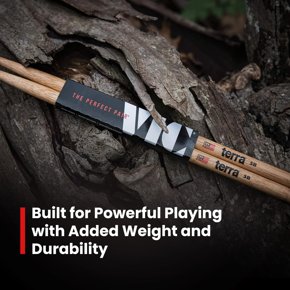 Vic Firth American Classic 5BT Terra Series Drumsticks