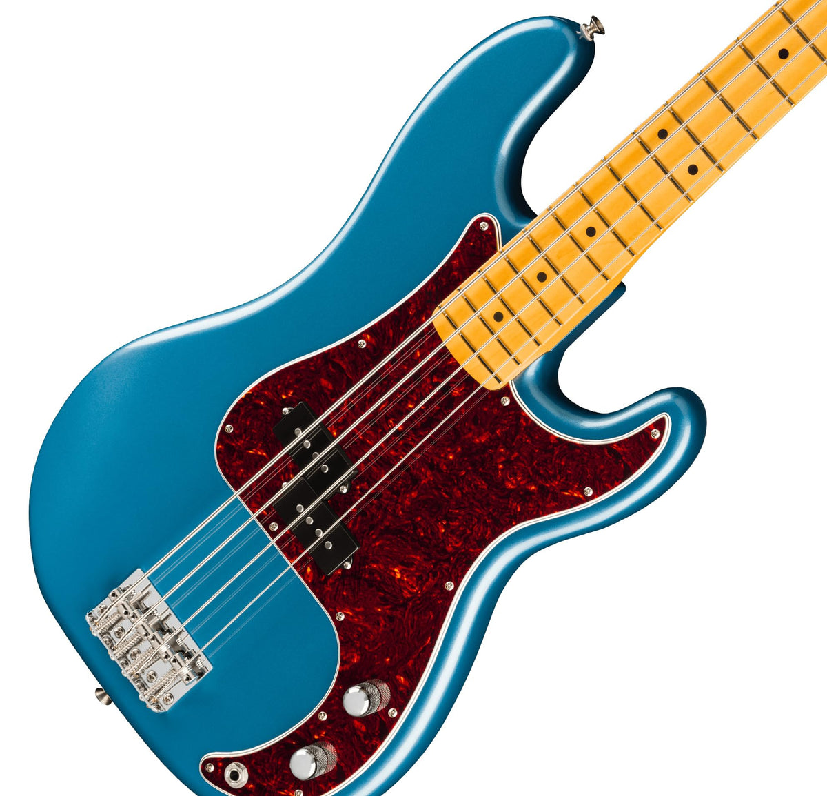 Fender American Professional Classic Precision Bass - Faded Lake Placid Blue w/ Cleaning Kit