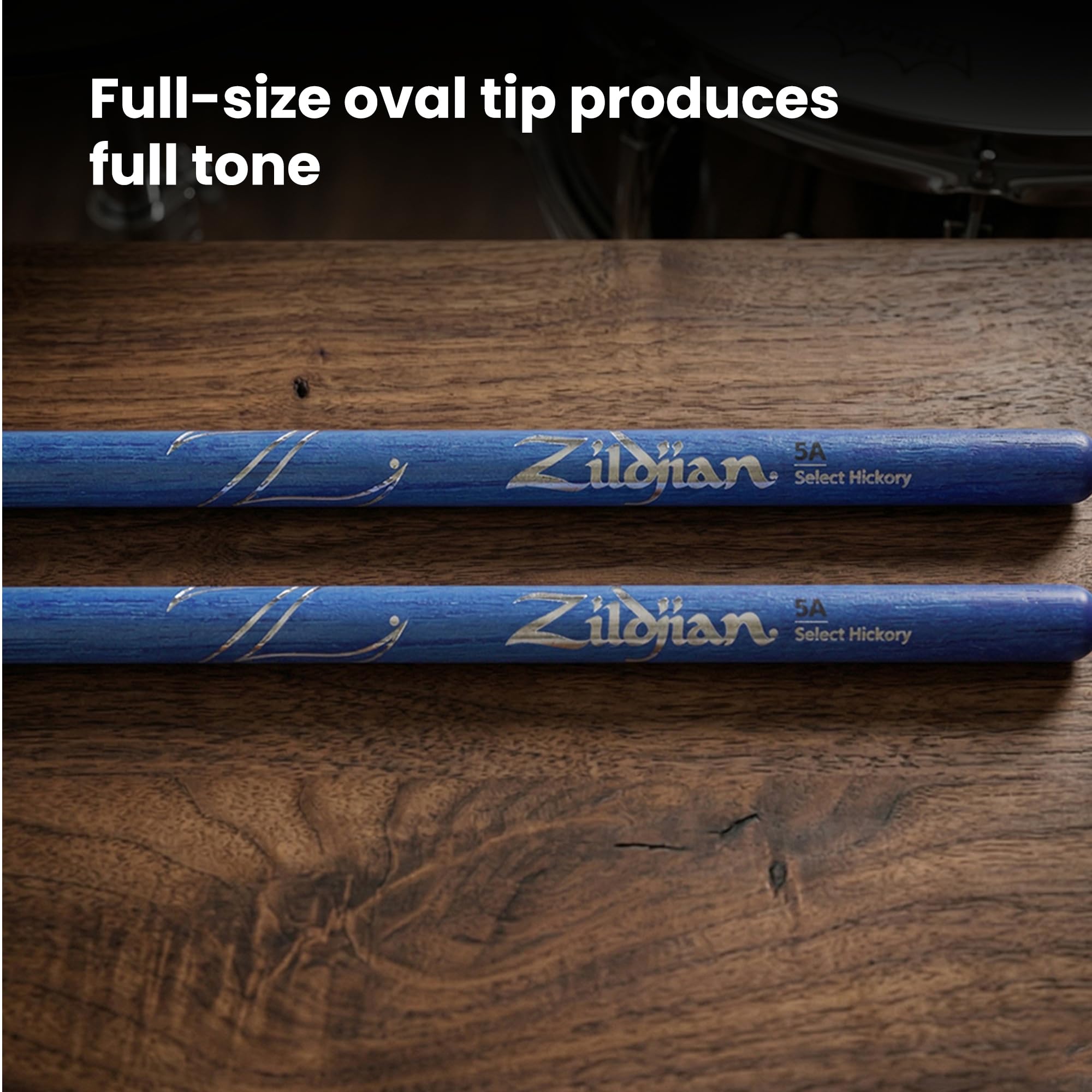 Zildjian 5A Blue Drumsticks - 12 Pack