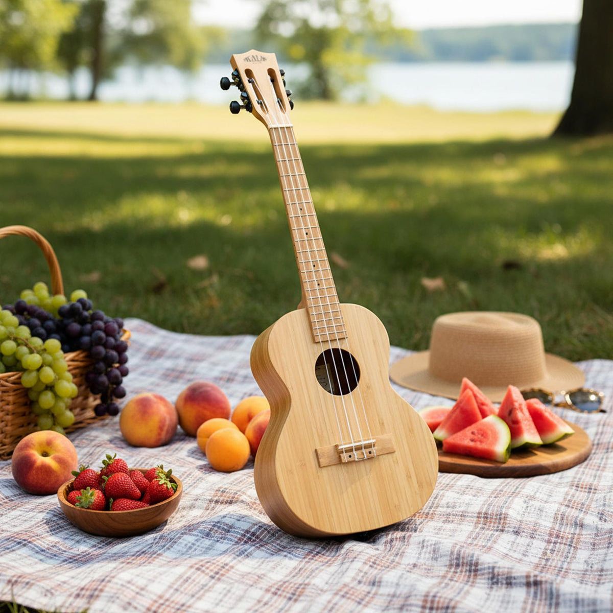 Kala KA-BMB-T Bamboo Tenor Ukulele w/ Gig Bag