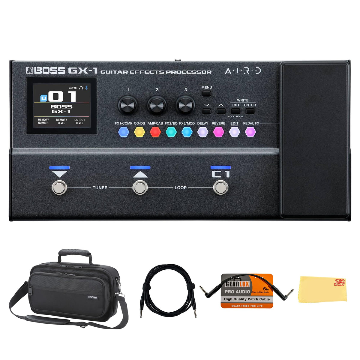 Boss GX-1 Guitar Effects Processor w/ Carrying Case