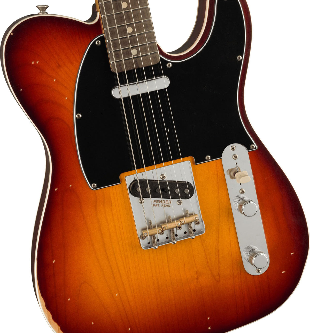 Fender Jason Isbell Custom Telecaster - 3-Color Chocolate Burst w/ Guitar Cleaning Kit