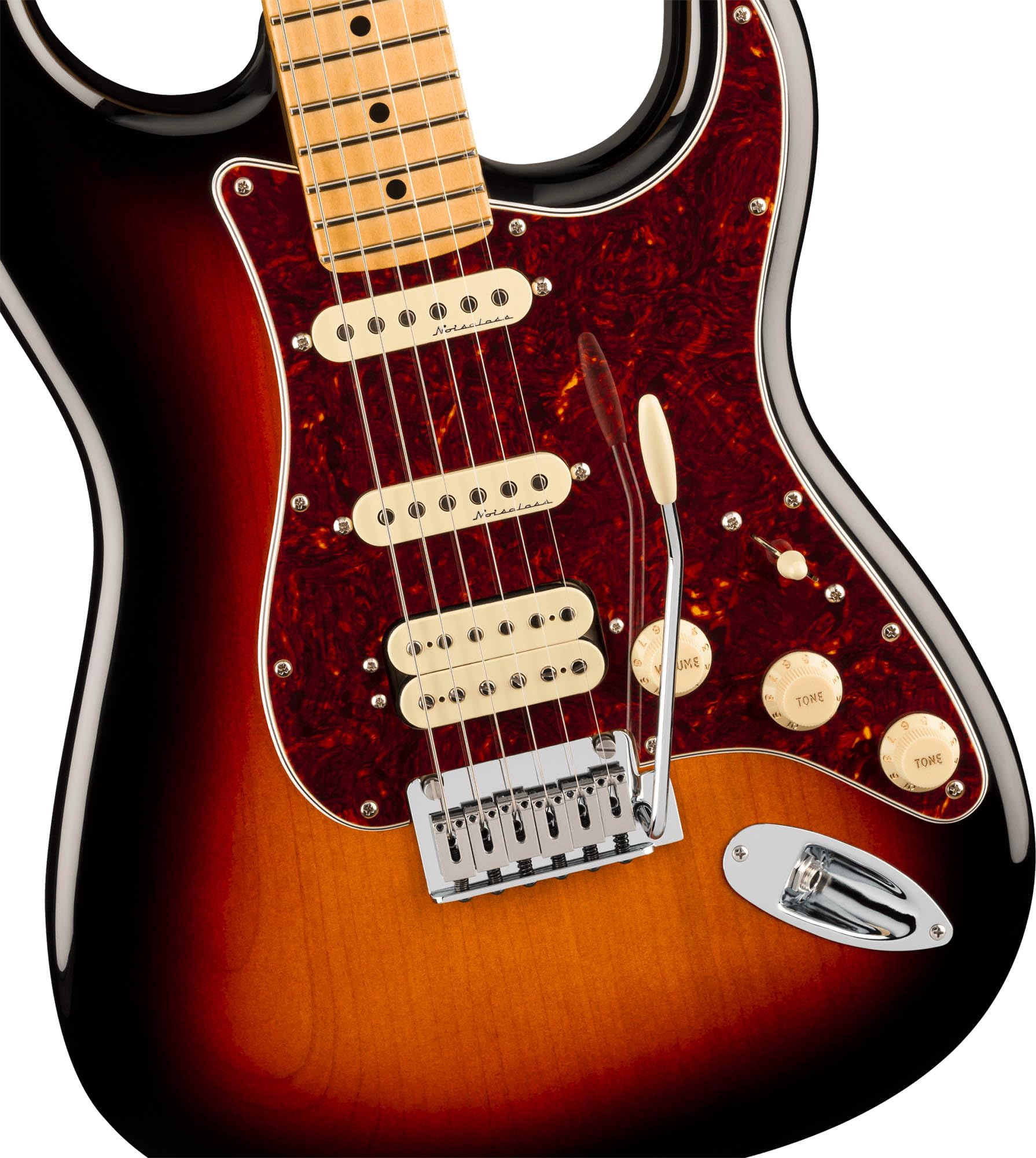 Fender Player II Modified Stratocaster HSS - 3-Color Sunburst w/ Cleaning Kit