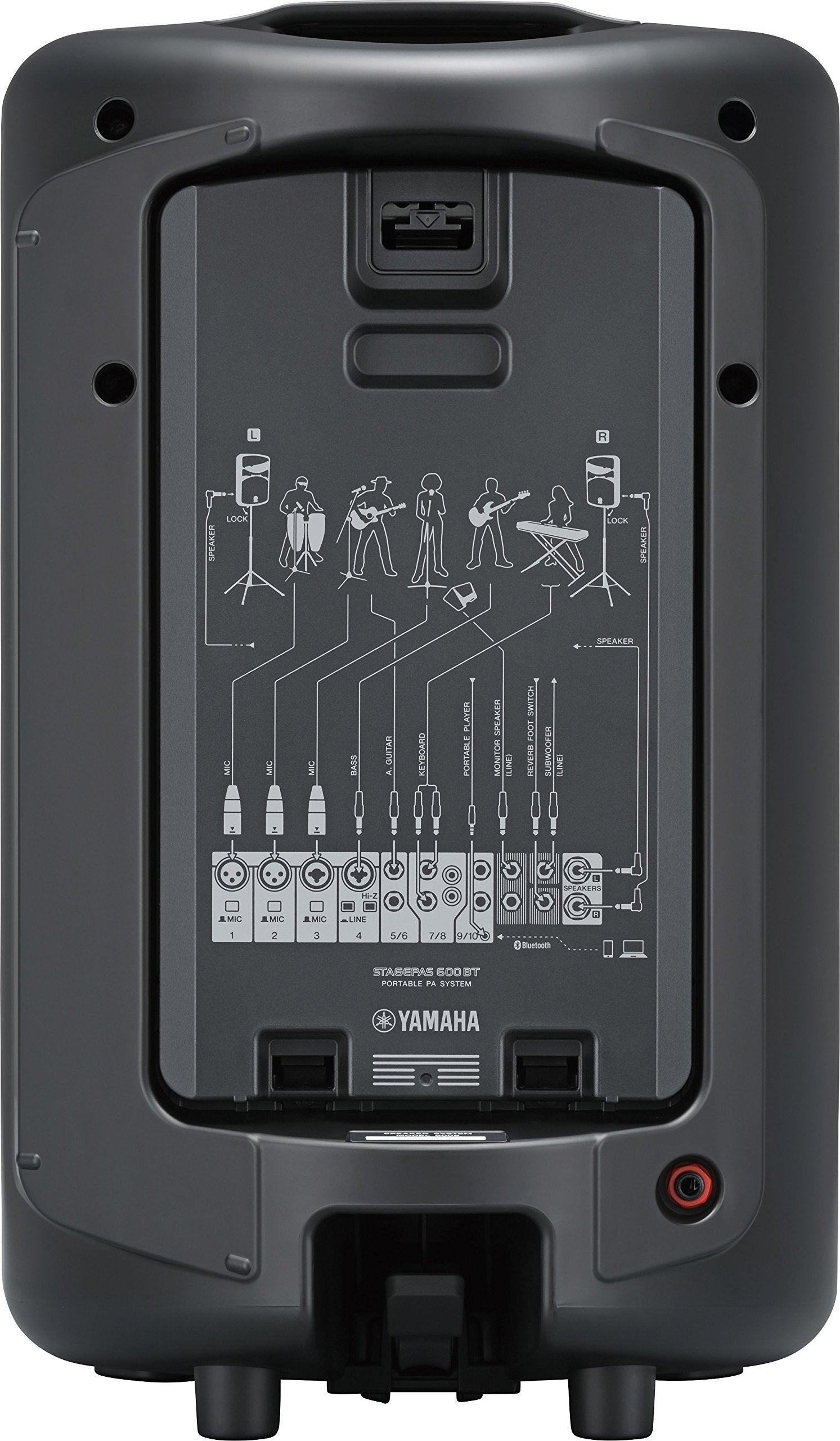 Yamaha STAGEPAS 600BT Portable PA System w/ Microphone
