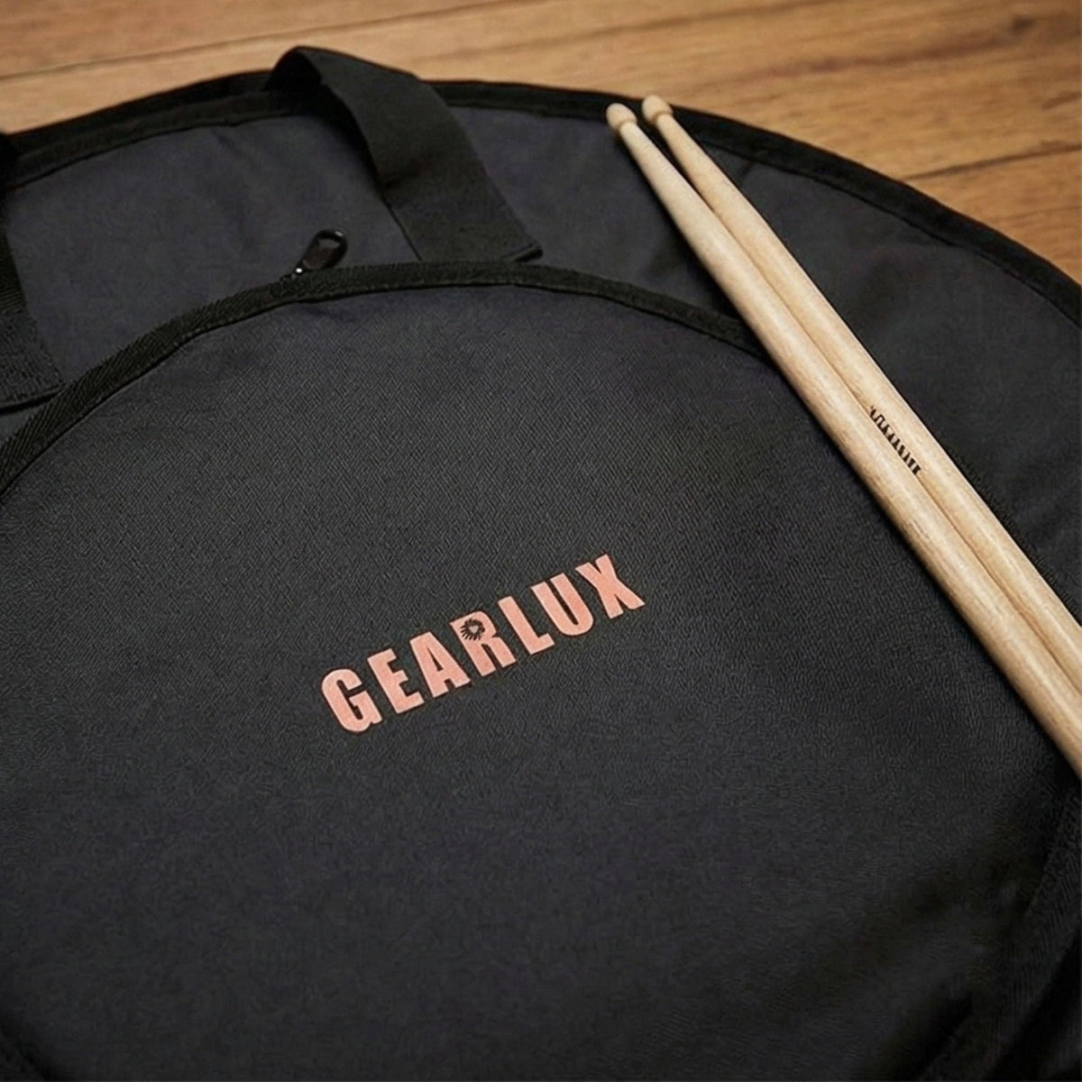 Gearlux Dual Cymbal Bag with 22-Inch and 14-Inch Compartments
