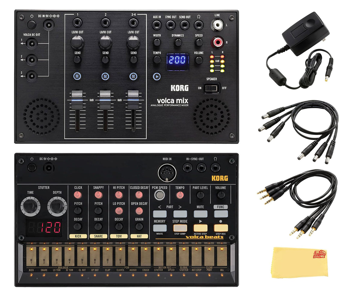 Korg Volca Beats Analogue Drum Machine w/ Volca Mix