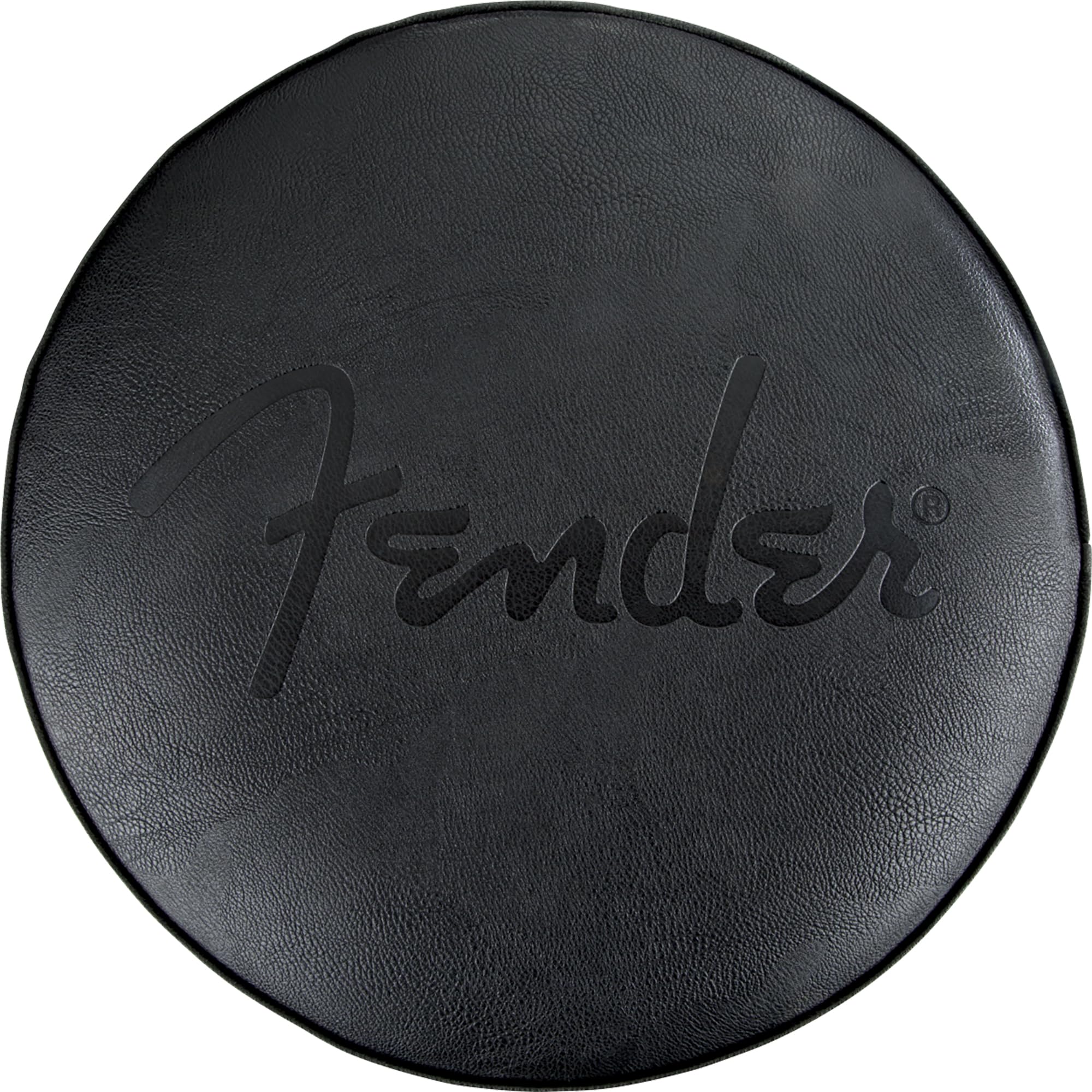 Fender Embossed Black Logo Barstool - Black w/ Picks