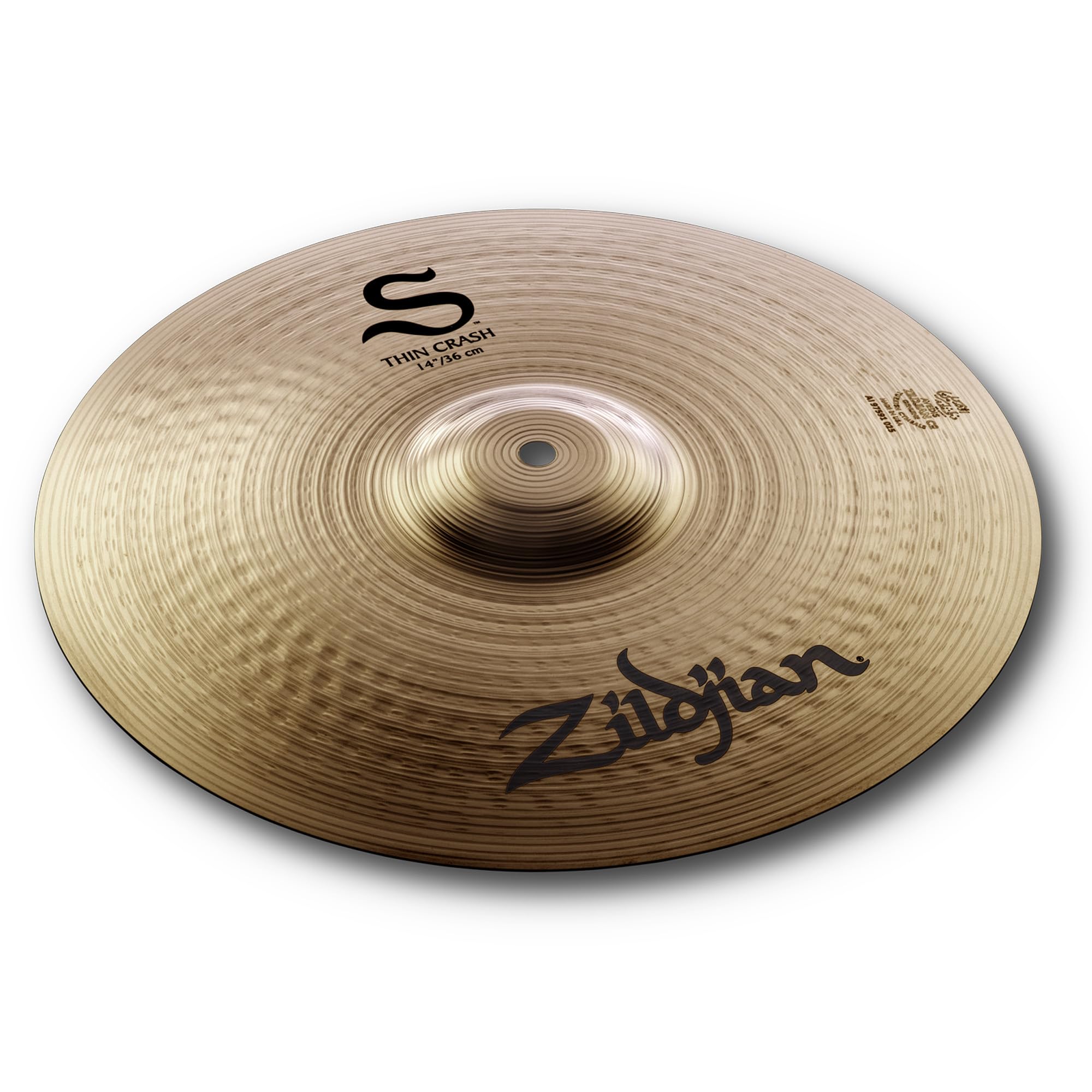 Zildjian S14TC 14" S Thin Crash Cymbal w/ Drumstick Bag
