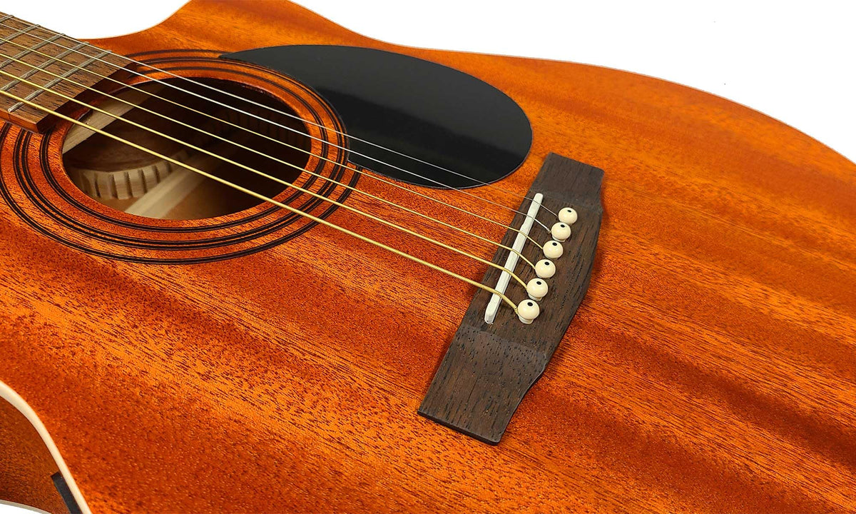 Berkeley ELEMENTARY-M-OP Concert Cutaway Acoustic Guitar