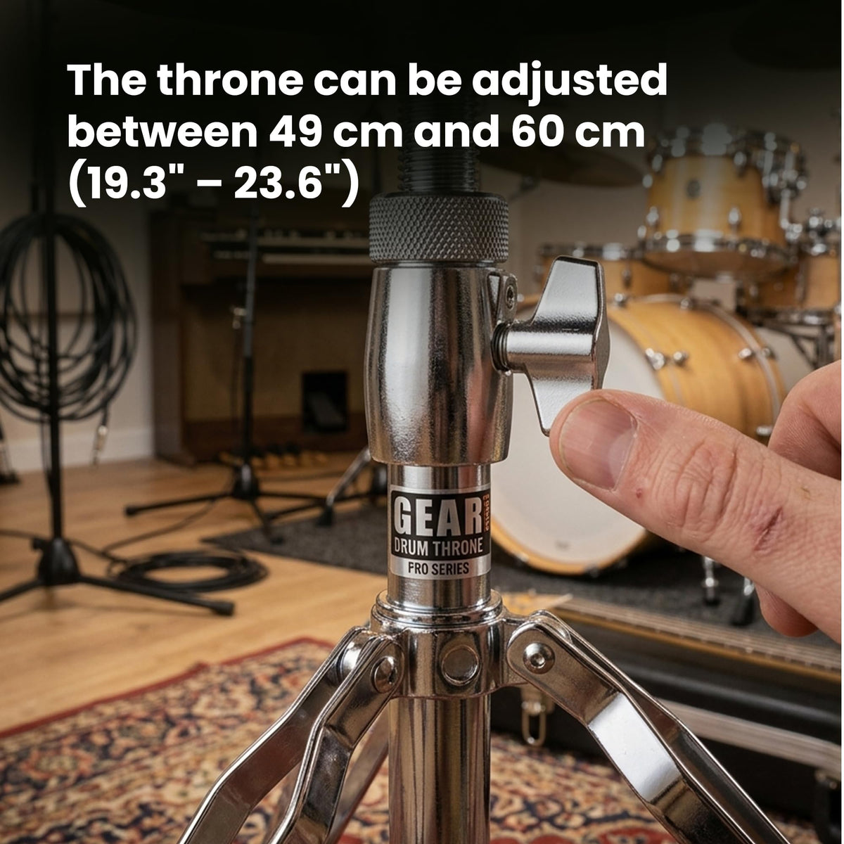 Gearlux Drum Throne