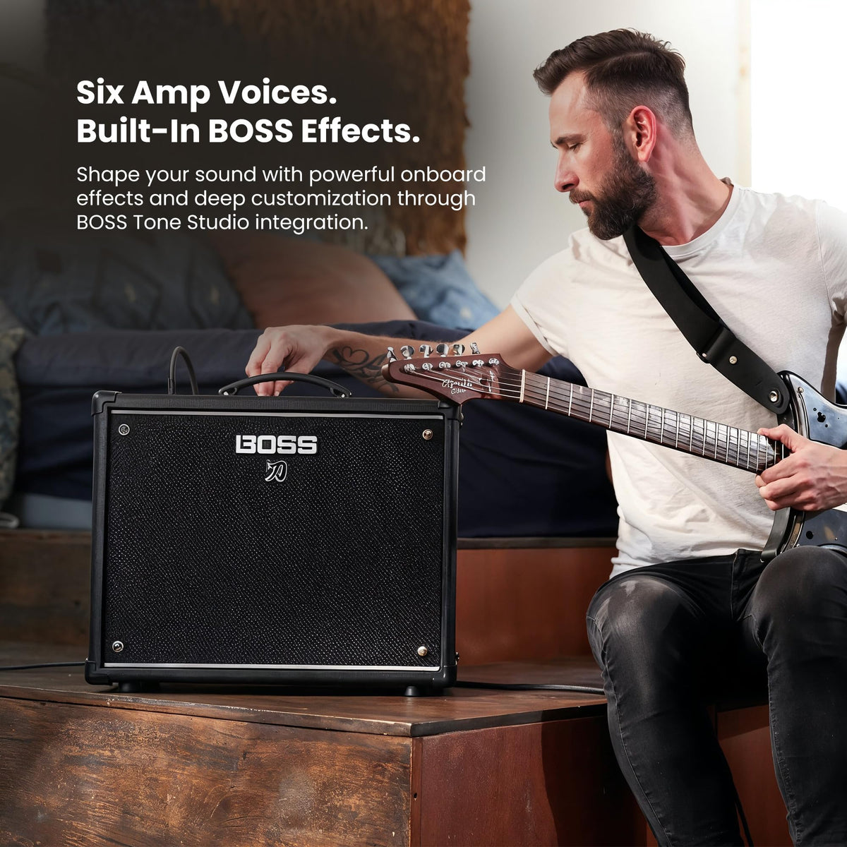Boss Katana-50 Gen 3 50-Watt 1x12-Inch Guitar Combo Amplifier w/ Tuner