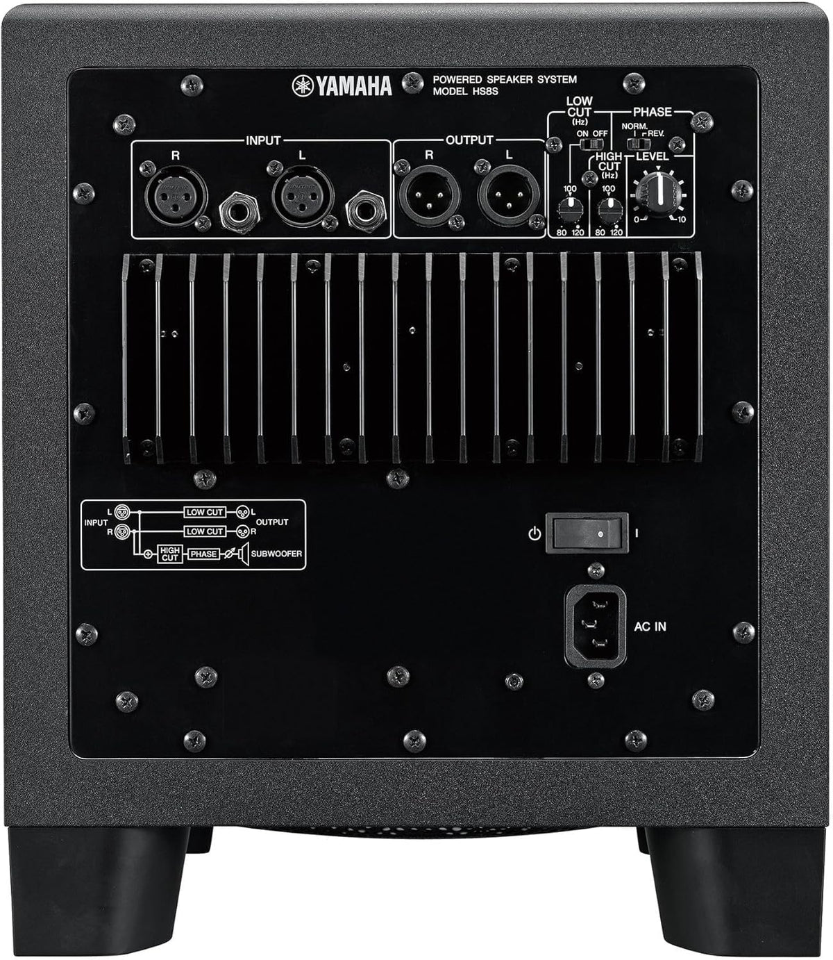 Yamaha HS8S 8-Inch Studio Subwoofer