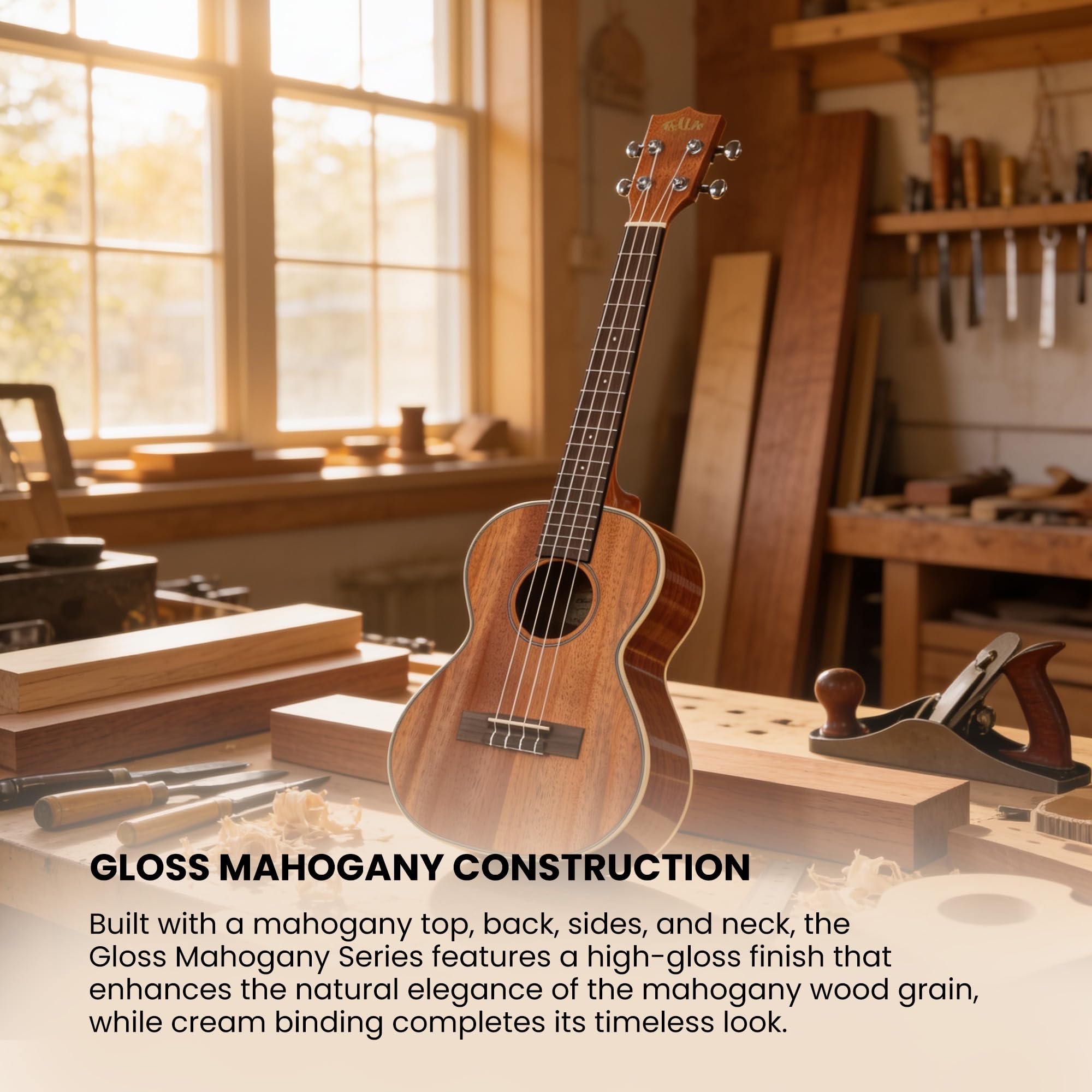 Kala KA-TG Gloss Mahogany Tenor Ukulele