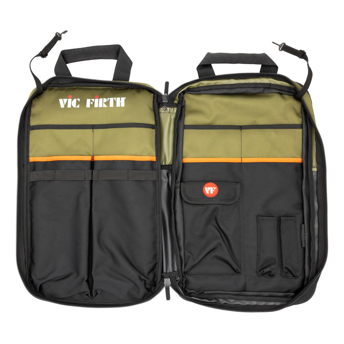 Vic Firth VXSB0114 Professional Stick Bag - Green/Black