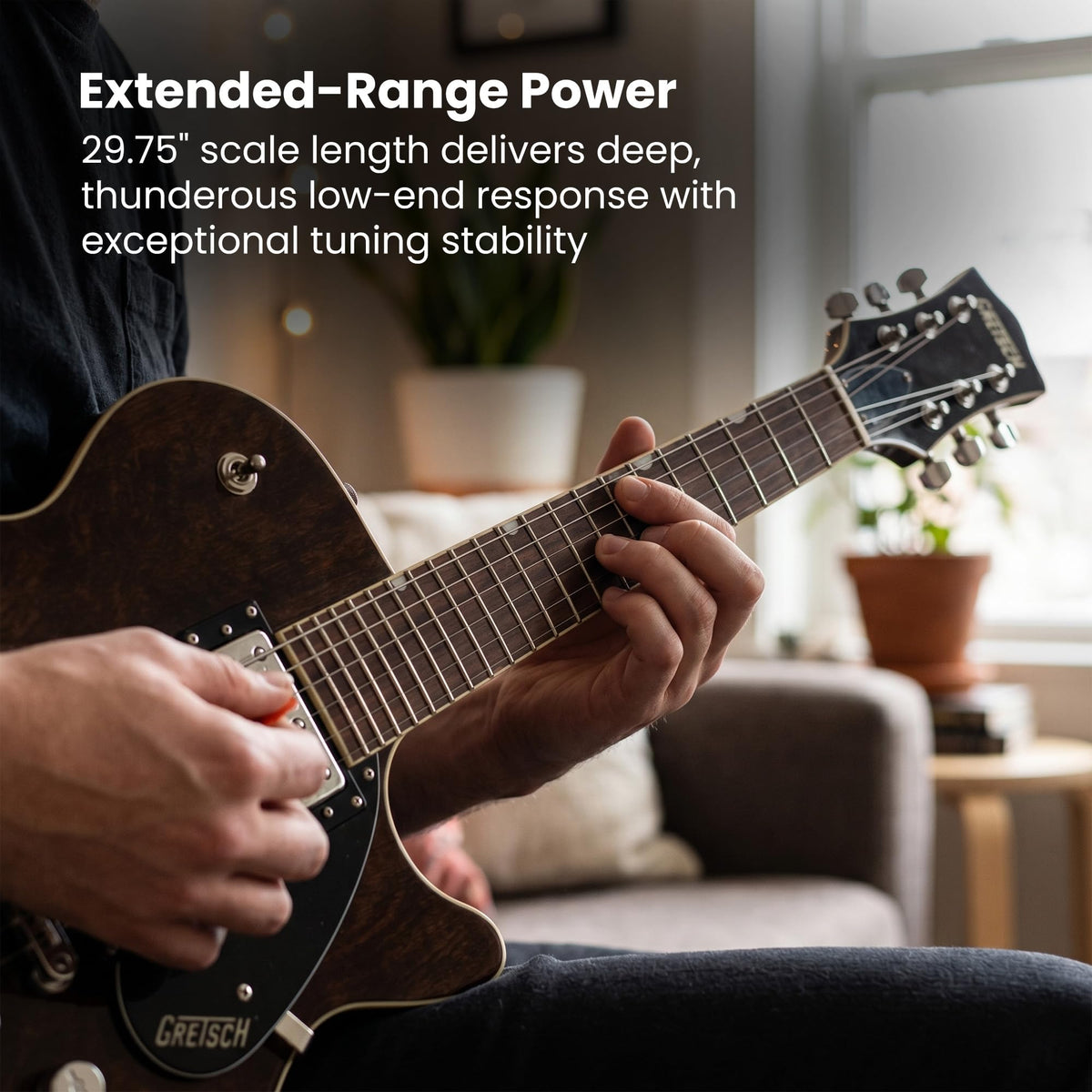 Gretsch Electromatic Jet Baritone Electric Guitar - Imperial Stain