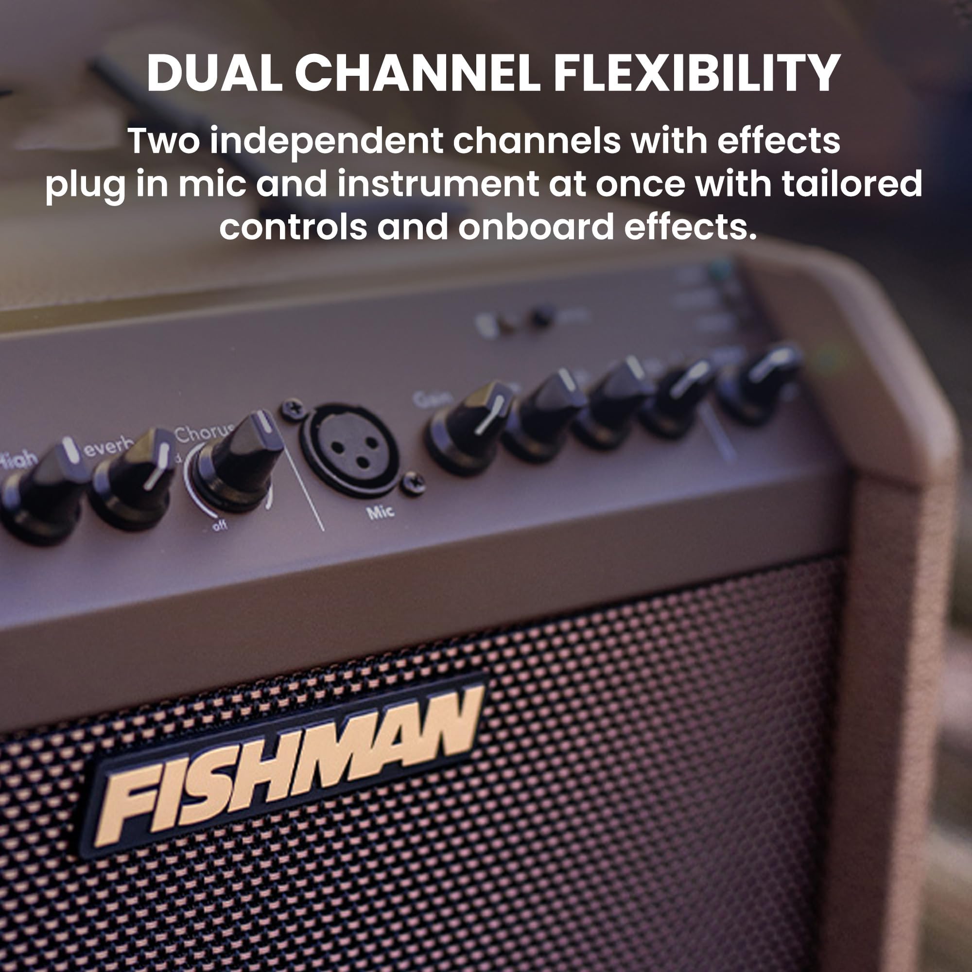 Fishman Loudbox Mini Charge Battery-Powered Acoustic Combo Amplifier w/ Cables