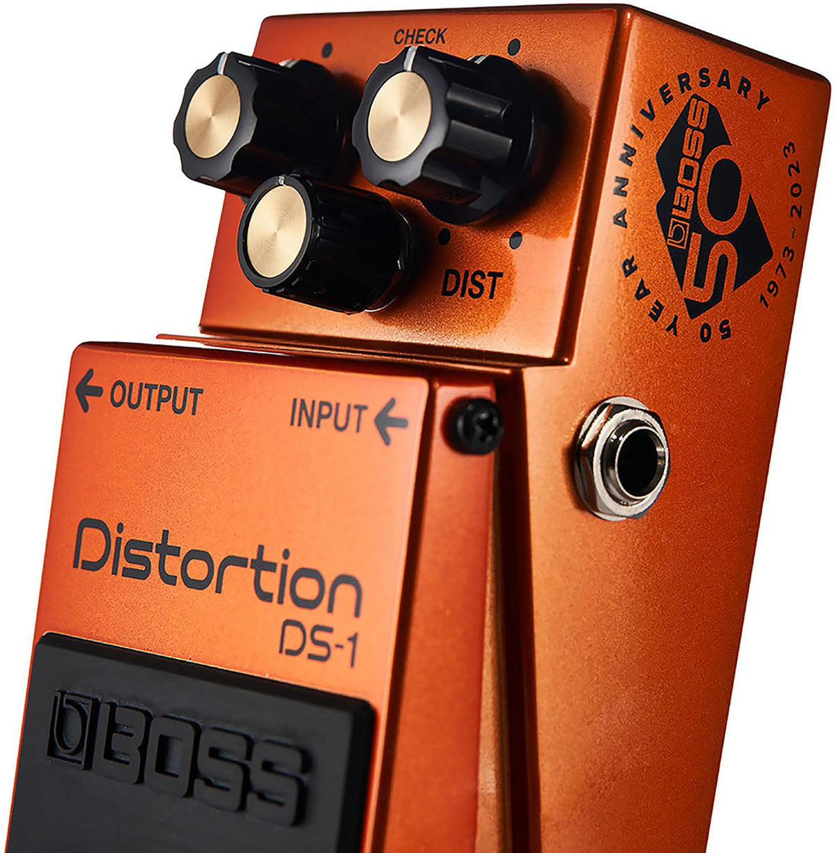 Boss DS-1 Distortion Limited Edition 50th Anniversary w/ Instrument Cable