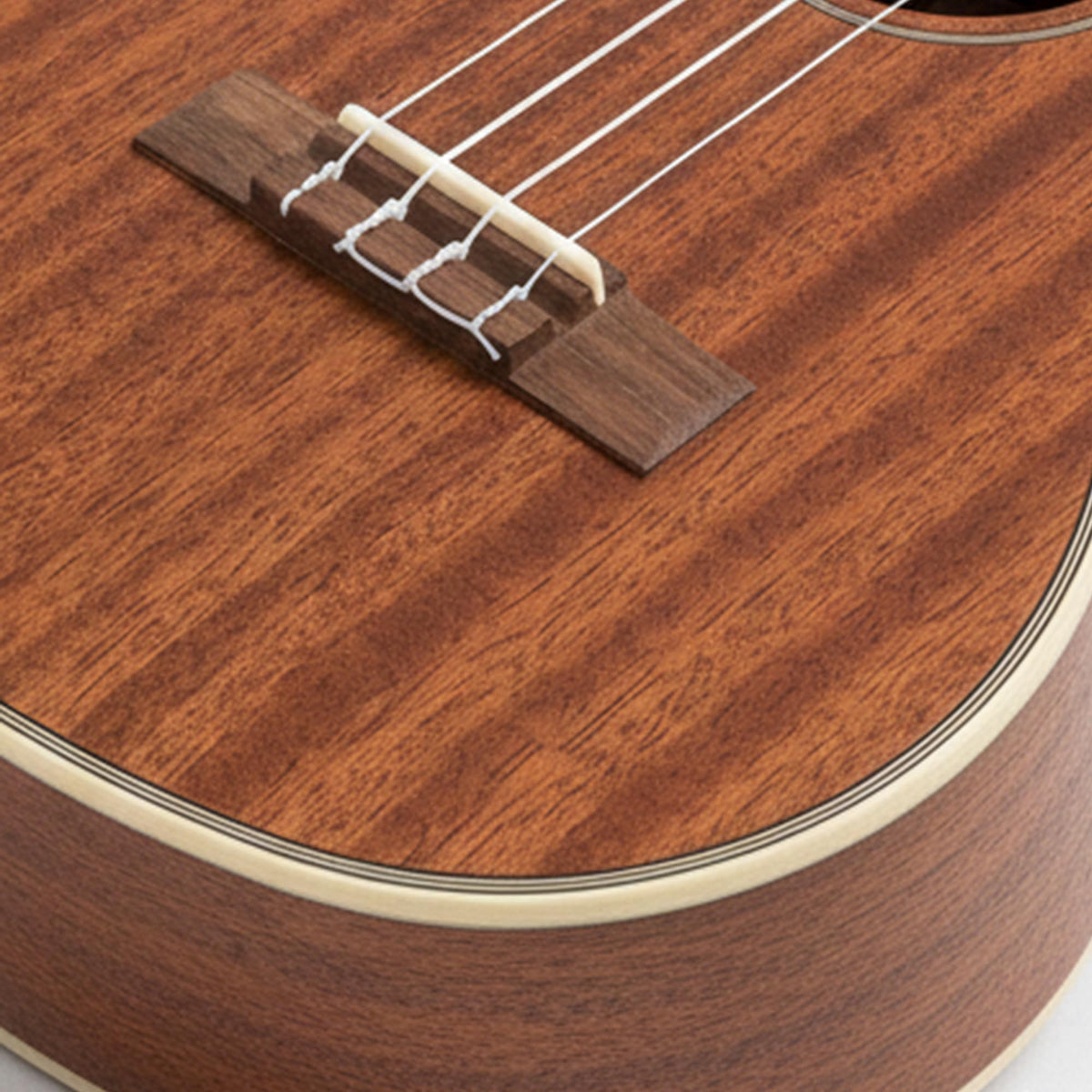 Kala KA-BG Gloss Mahogany Baritone Ukulele - Natural w/ Hard Case