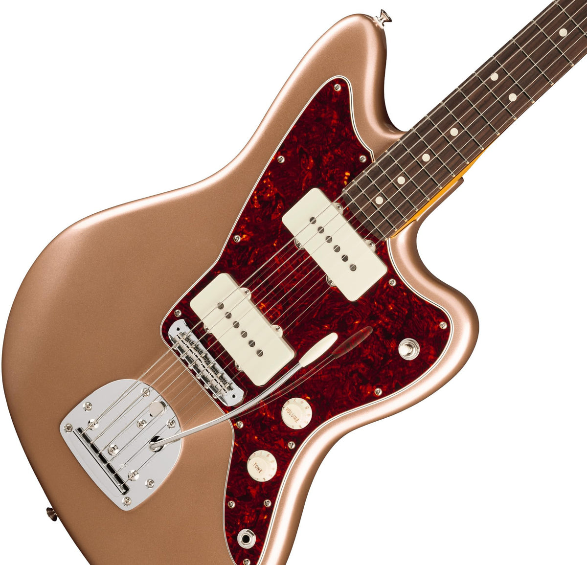 Fender American Professional Classic Jazzmaster - Faded Firemist Gold w/ Guitar Cleaning Kit